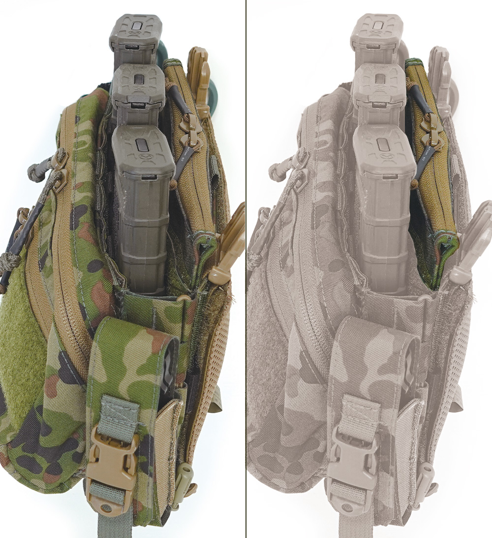 4d.t.g. Placard 6 (チェストリグ6型用 機台/プラカード6列)