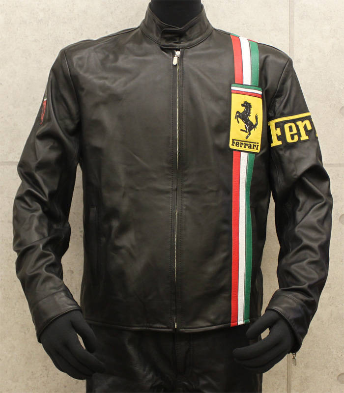 フェラーリ レザー・ジャケット | 革ジャンのマックス・ケイディ
