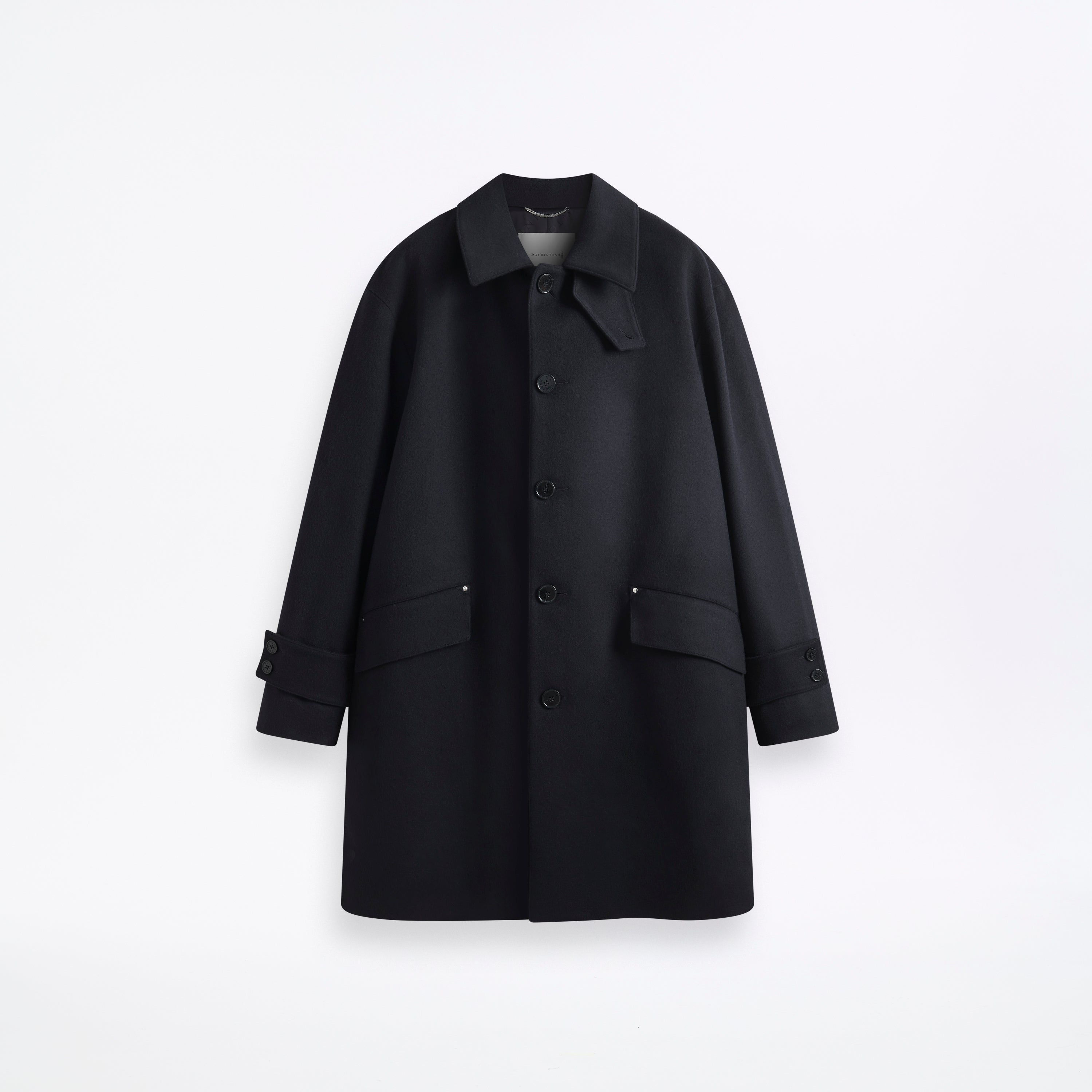 Mens Humbie Wool Cashmere Blend Coat – Mackintosh