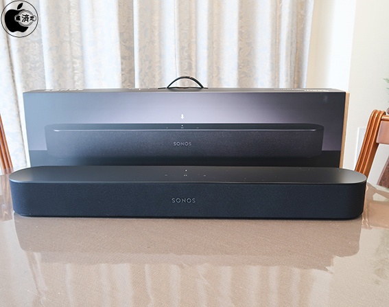 SonosのAirPlay 2対応Wi-Fiスマートサウンドバー「Sonos Beam」を試す