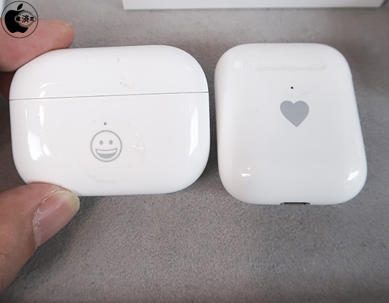 Apple、AirPodsシリーズのオンライン購入時に絵文字の刻印サービスを