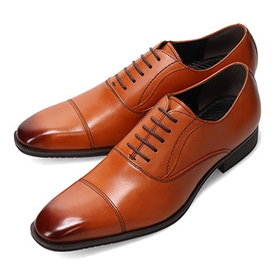 HIROKO KOSHINO HOMME メンズ 内羽根ストレートチップドレスシューズ