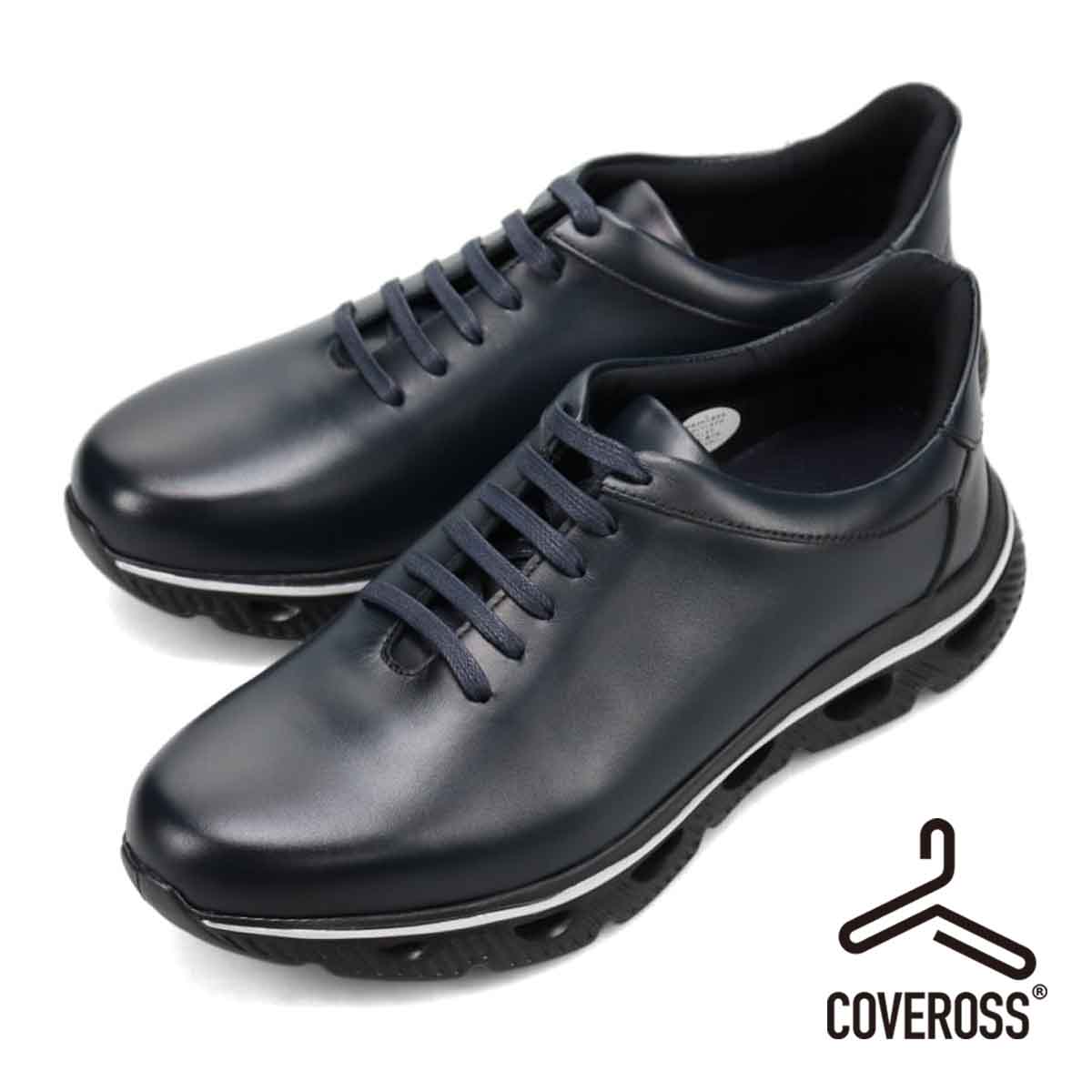 モデロ MODELLO COVEROSS レザースニーカー DM3342(25.0 BLACK