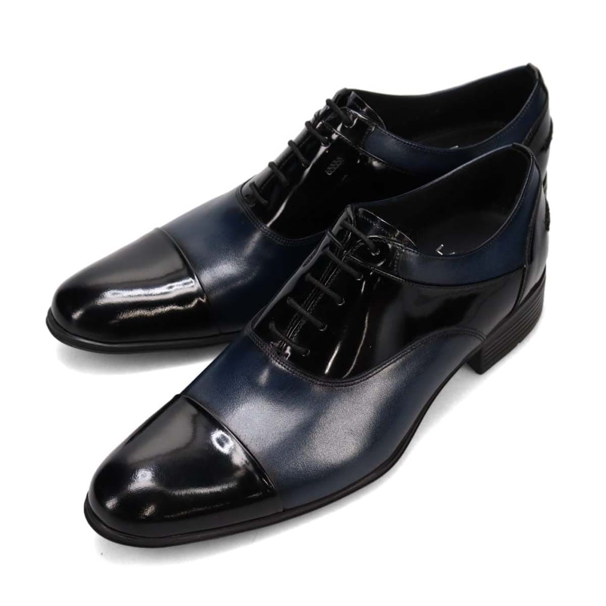 ランバンコレクション LANVIN COLLECTION 異素材MIXストレートチップ