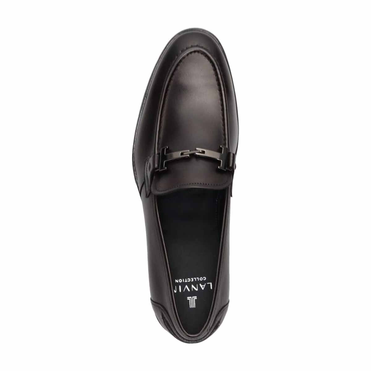 LANVIN COLLECTION ビット金具付きローファー LV1013(25.0 BLACK