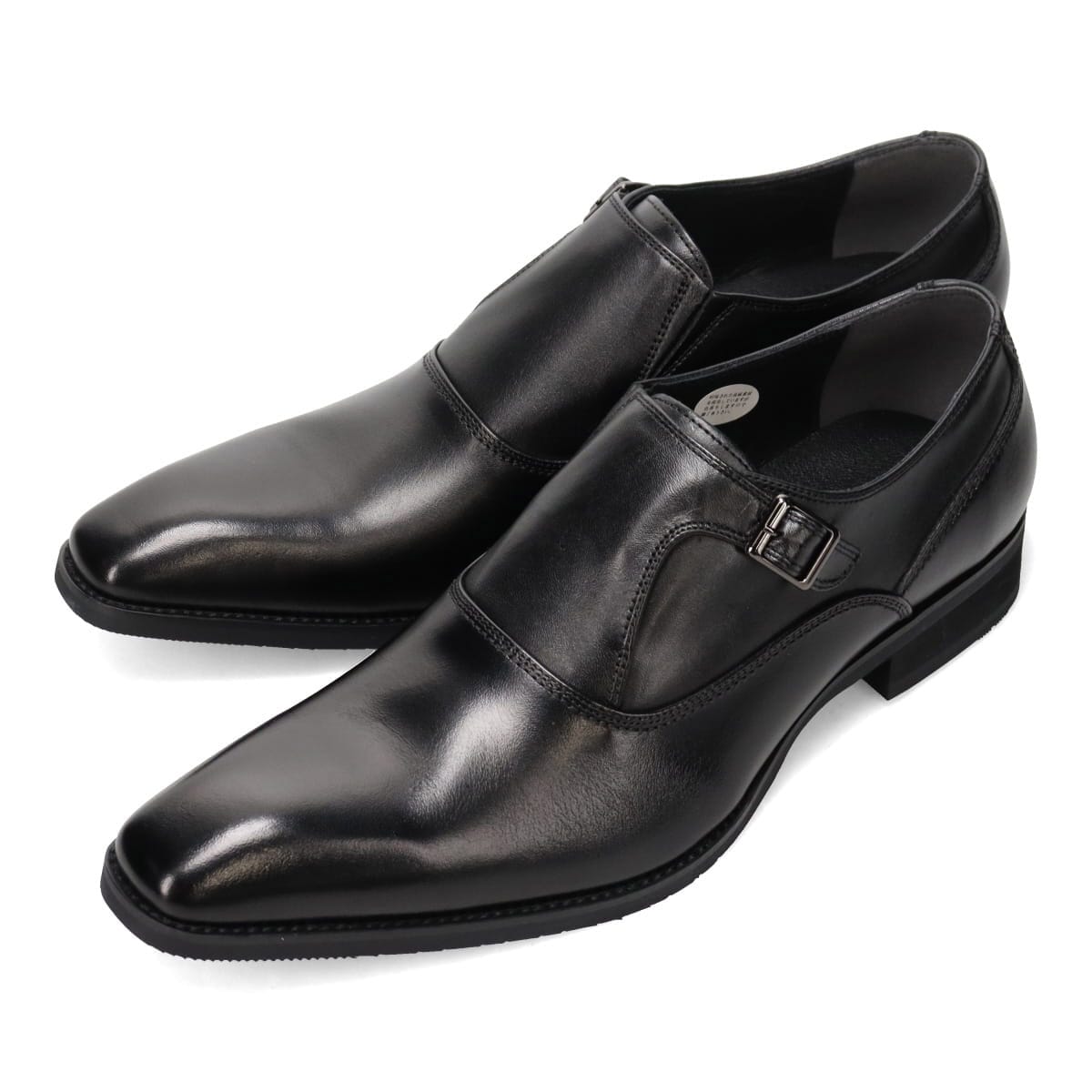 ルーテシア LUTECIA ロングノーズ モンクストラップ・ビジネスシューズ