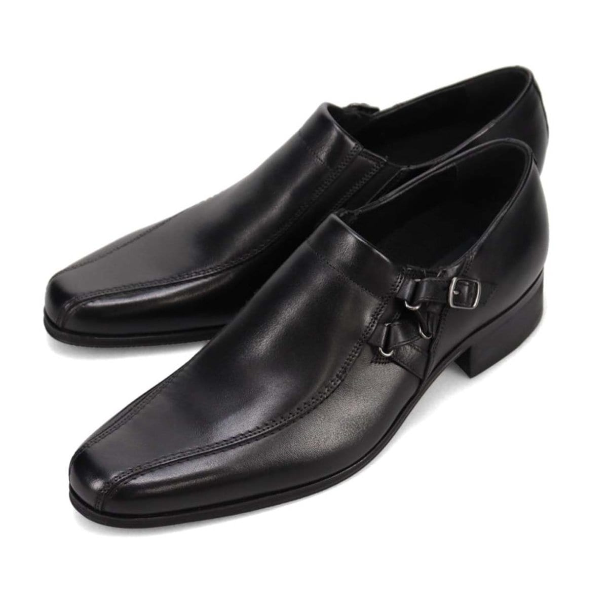 KATHARINE HAMNETT LONDON サイドストラップ スワールモカ スリッポン