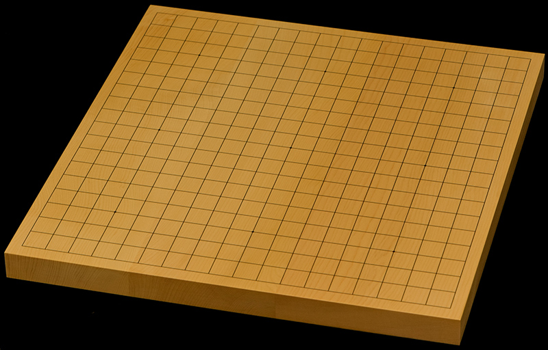 おまかせ】本榧卓上碁盤 1寸（ハギ盤・上） | 前川榧碁盤店