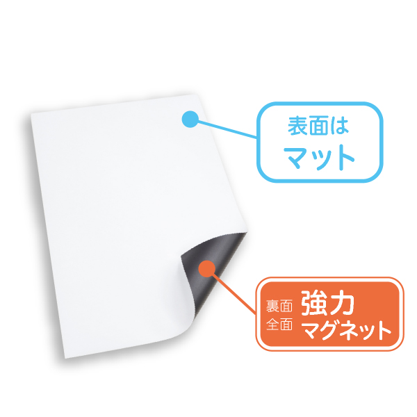 印刷できるマグネット用紙「ぴたえもん」 | 株式会社マグエックス