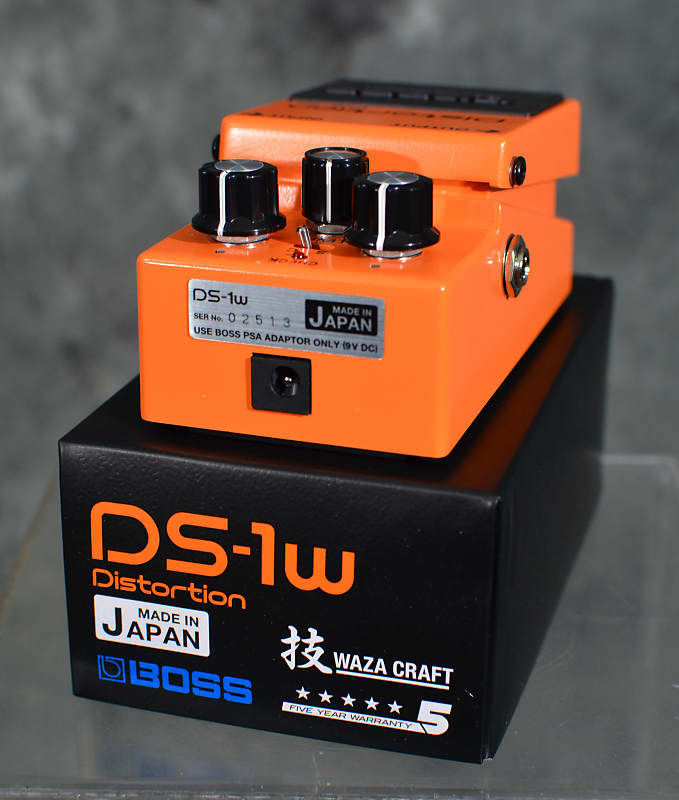 Boss DS-1w Waza Craft Distortion – Mainstagemusic