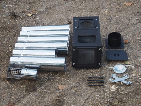 ソロ薪ストーブ