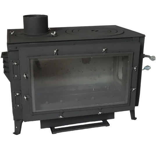 ロマンチカル薪ストーブ煙突上出し 商品詳細│薪ストーブの新保製作所