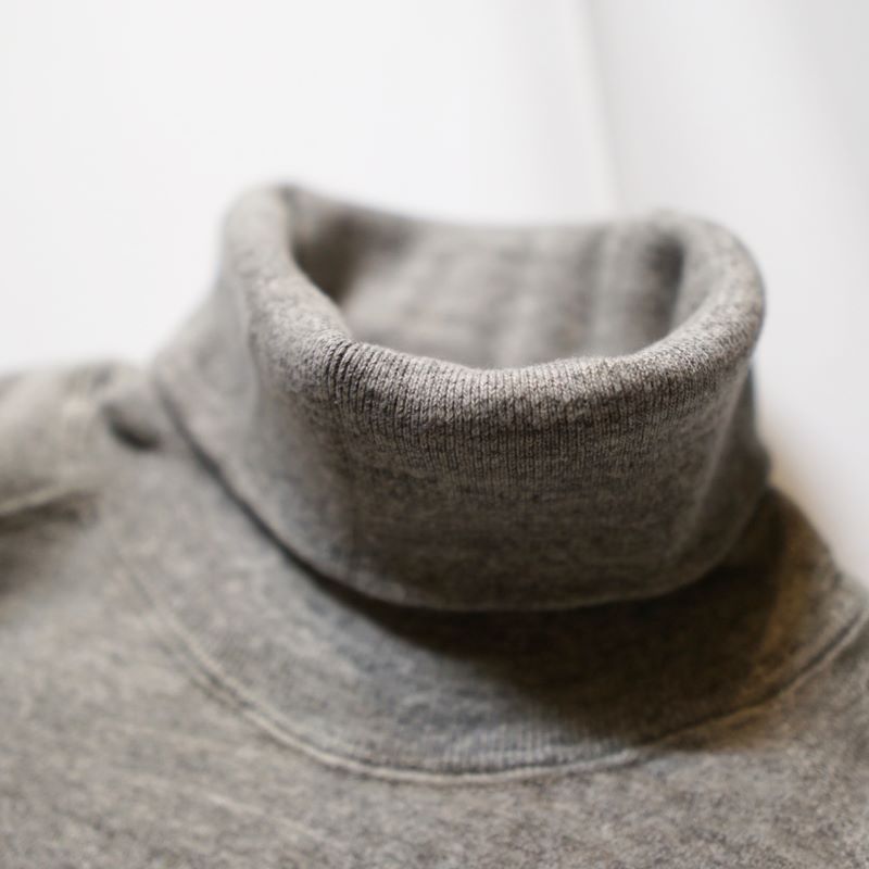 ダブルワークス DUBBLE WORKS 吊り編みスウェット タートルネック Lot