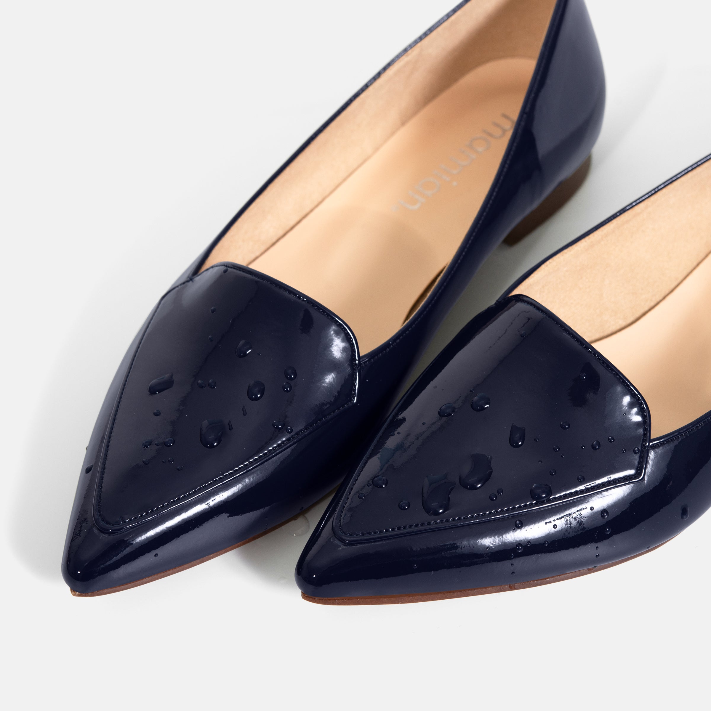 10%OFF：晴雨兼用／オペラ フラットシューズ（4783）ネイビーE