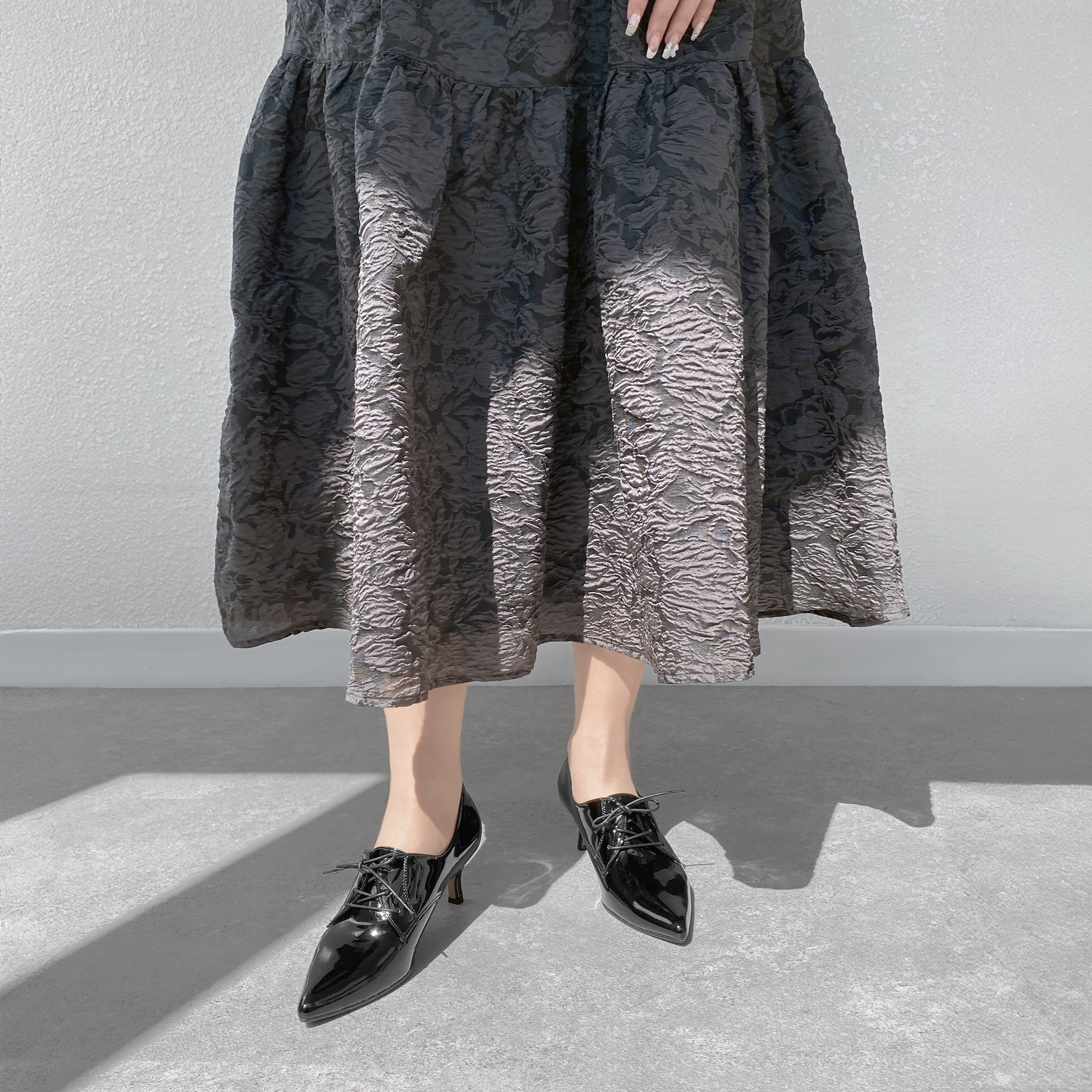 20%OFF：2025AW：レースアップ ブーティ（5703）ブラックE – mamian