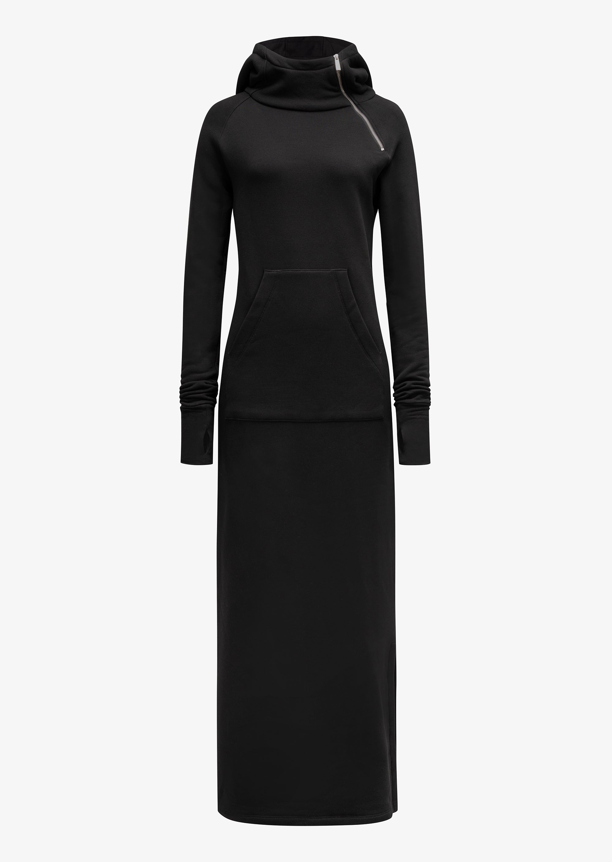 Women's Midweight European French Terry Hoodie Dress - Tompkins