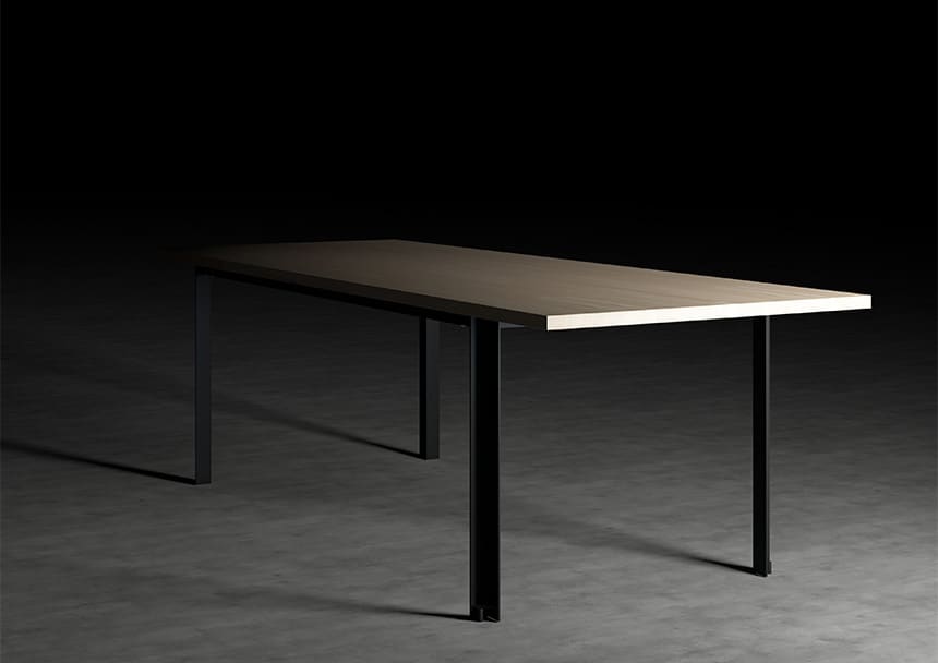 座卓 木製脚 幅1800×奥行900㎜ ラバーウッド（ブラウン）食卓・ロー