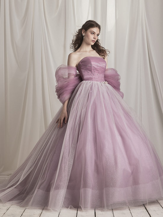 SIC0214 pink | ウエディングドレス『マリアローザ（MARIAROSA）』