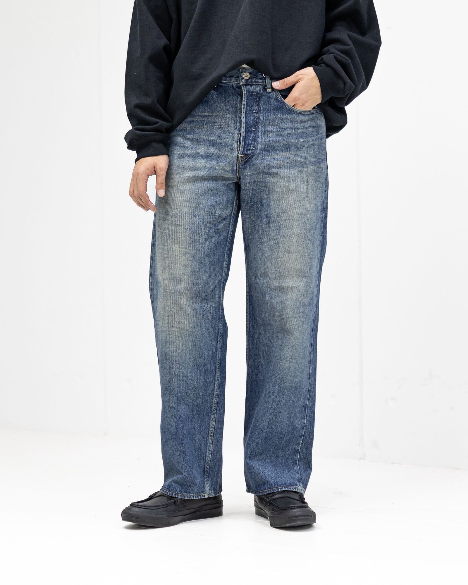 marka - marka マーカ 26SS CLEAN CYLINDER FIT JEANS(M26A10PT12C