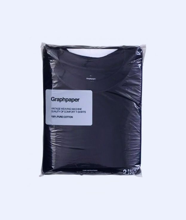 Graphpaper - グラフペーパー パックTシャツ 2-Pack Crew Neck Tee