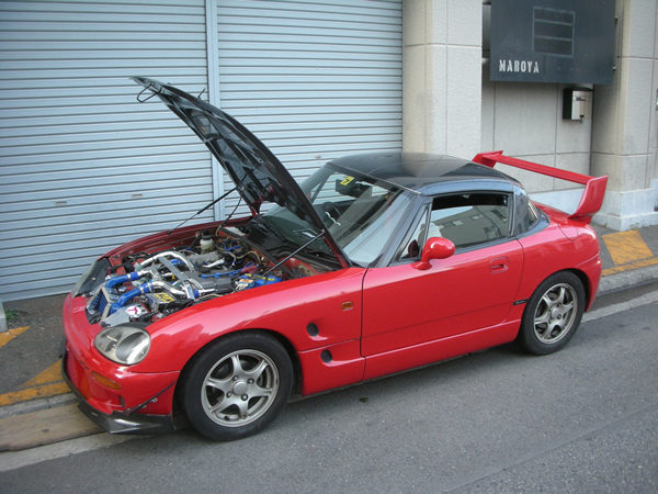 ボンネットダンパー カプチーノ