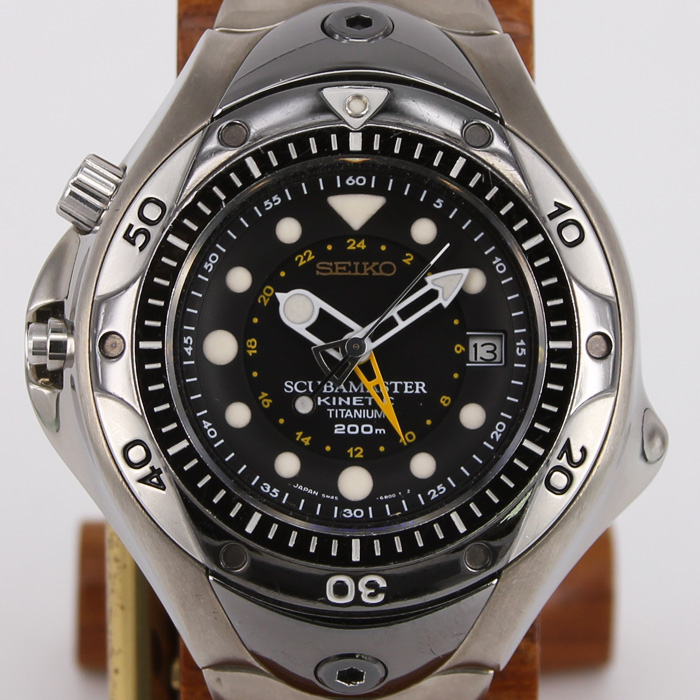 セイコー スキューバマスターピピン SBCW025 黒文字盤 （メンズ中古