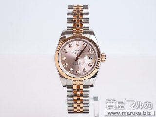 ロレックス デイトジャスト 金無垢 ダイヤ巻 69138の買取・質預かり