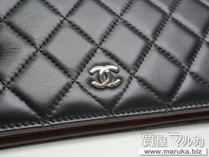 シャネル マトラッセ 2つ折長財布 ラムスキンの買取・質預かり｜大阪の