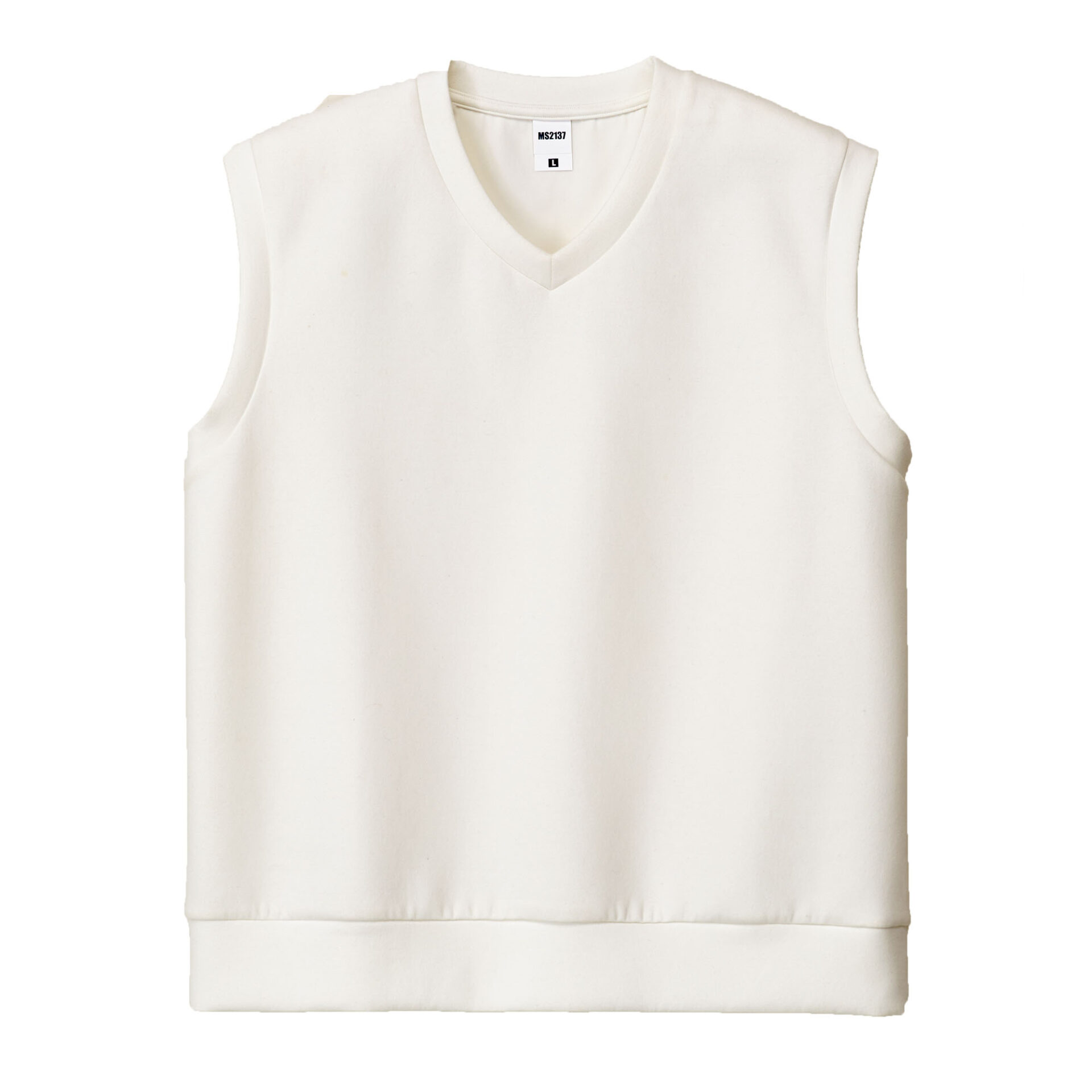 LIFEMAX MS2137 ダンボールニットベスト（ポリジン加工） | プリント