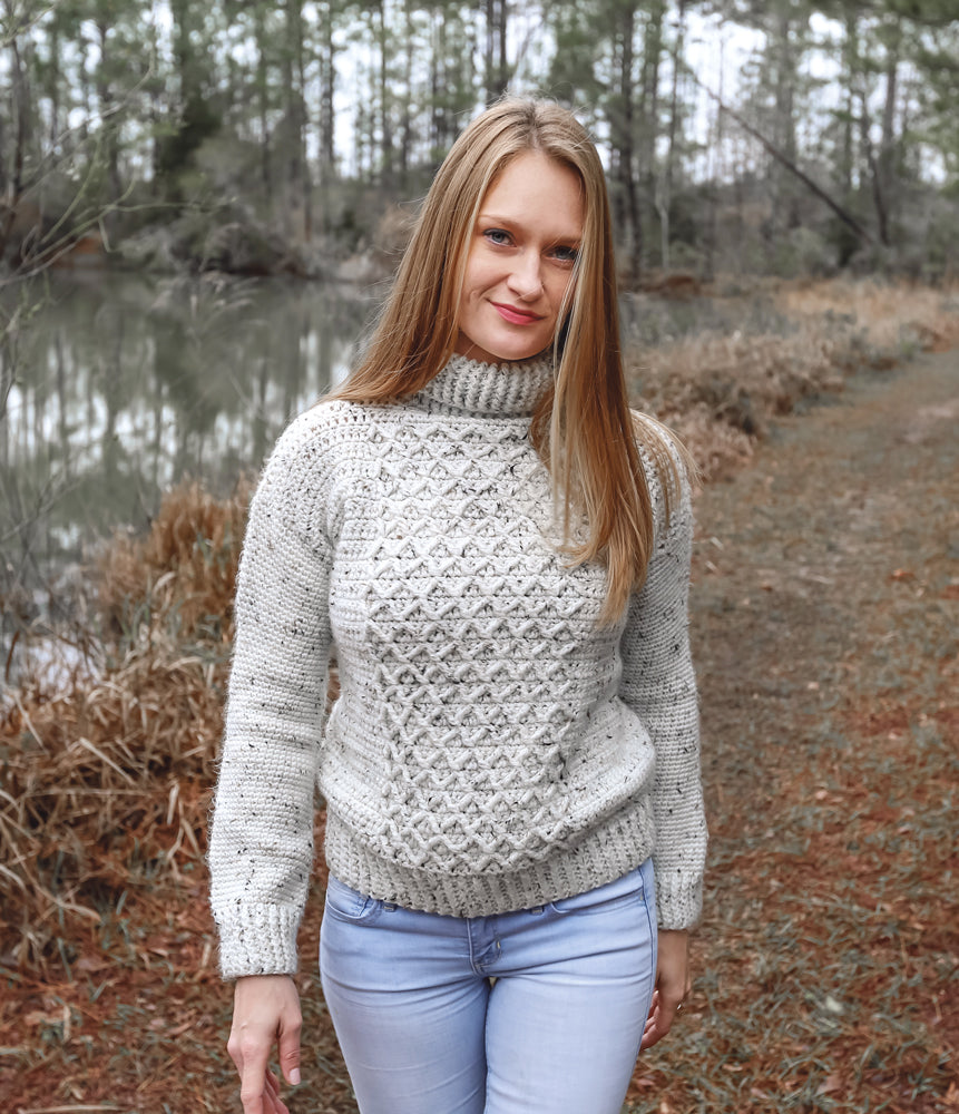 Diamond Sweater – Mary Maxim