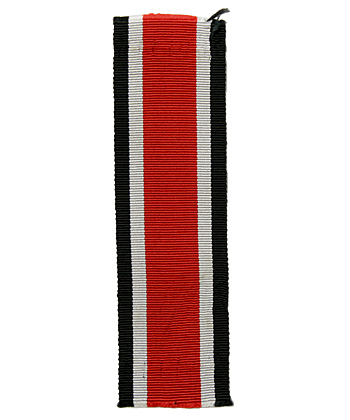 WWII ドイツ軍、第二級鉄十字章リボン/実物・極上