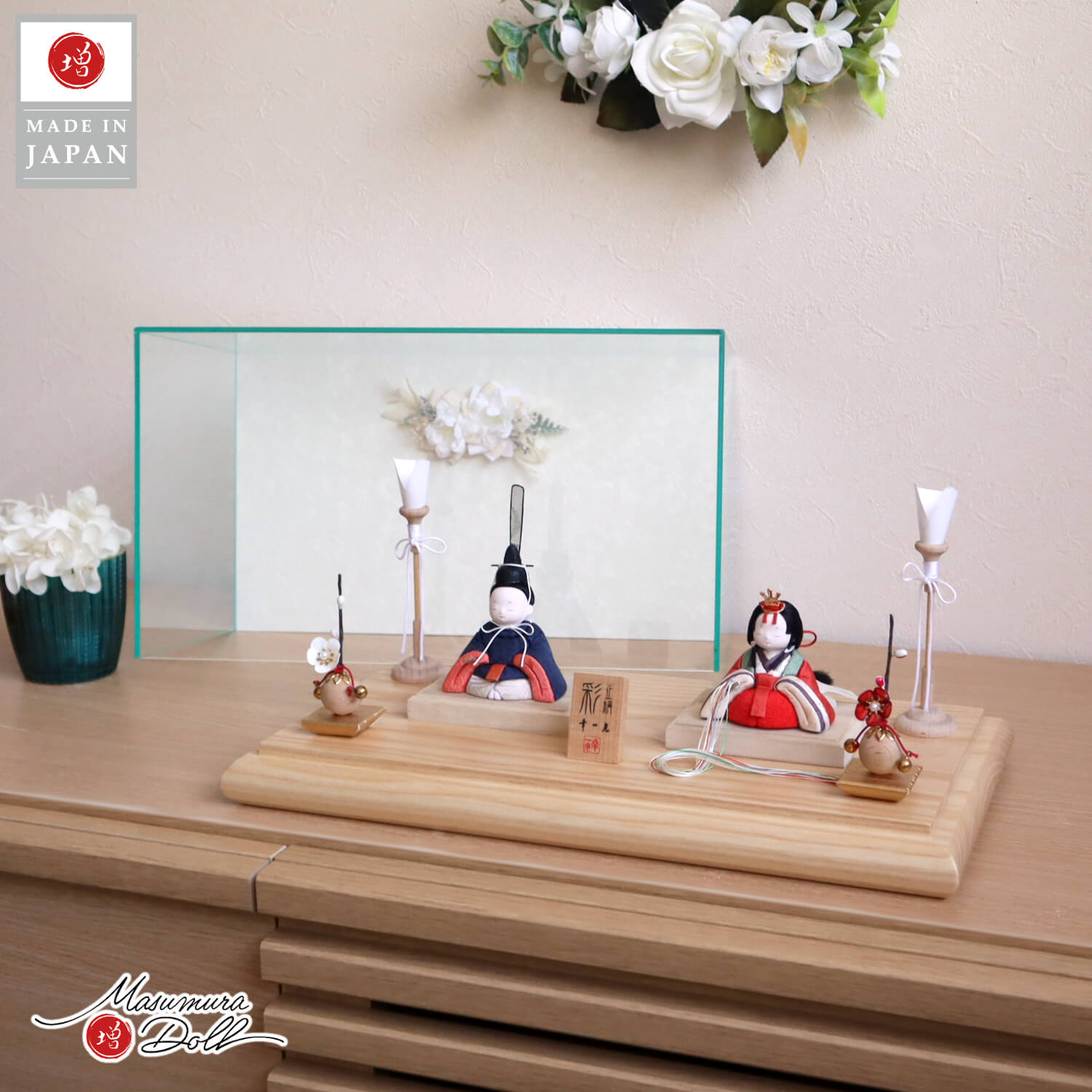 新作 アクリルケース アートフラワー 幸一光作 彩-AYA- 誉勘商店謹製