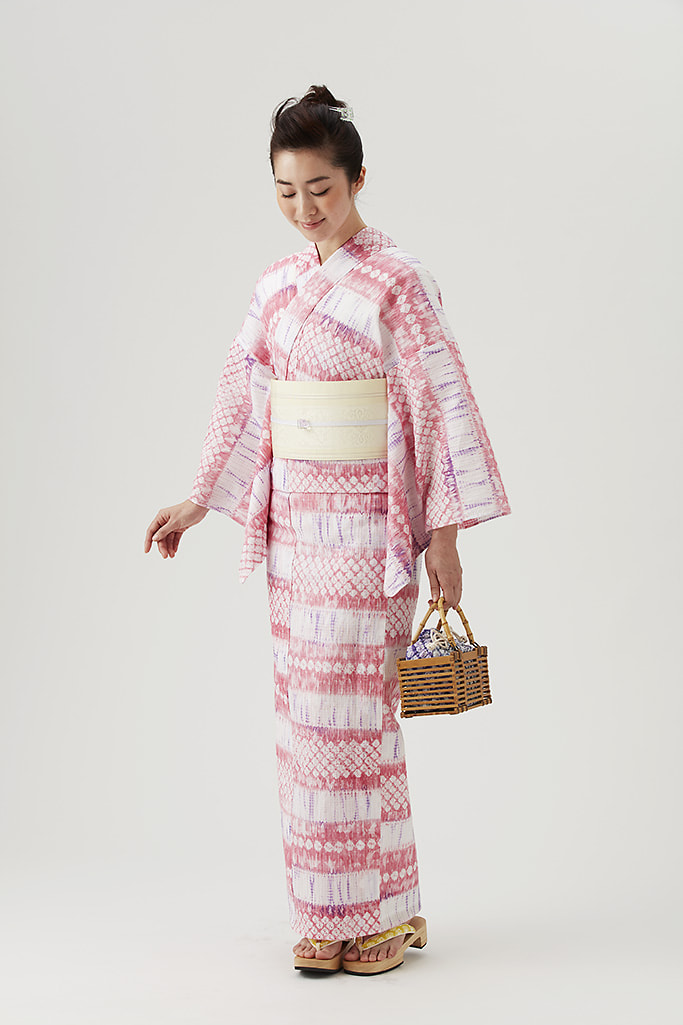 浴衣 華絞り ｜ 浴衣コレクション ぶるじょわずがーるず ｜ 東京ますいわ屋