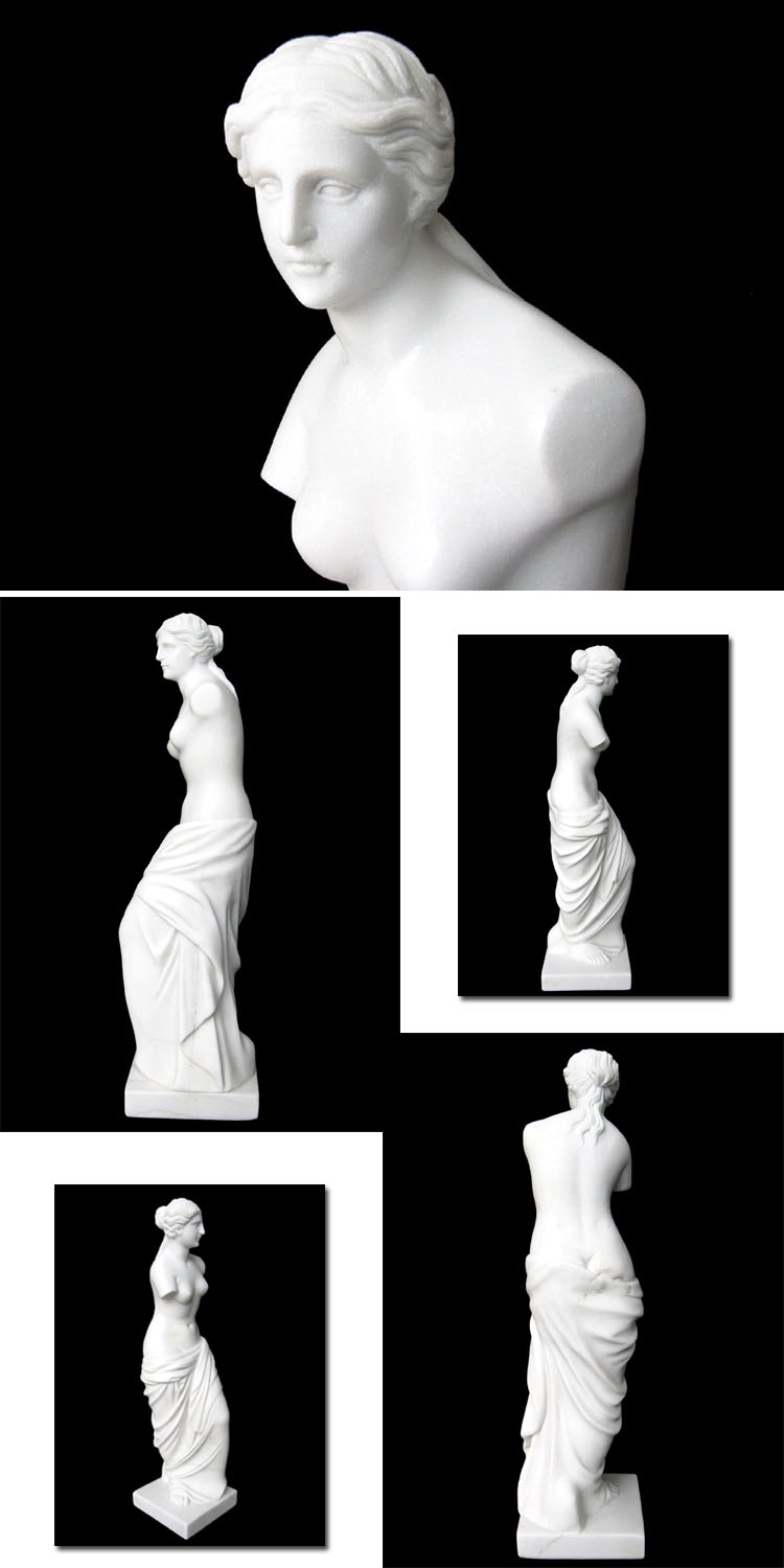 ルーブル美術館所蔵作品をモチーフに製作した天然大理石彫刻 『ミロの