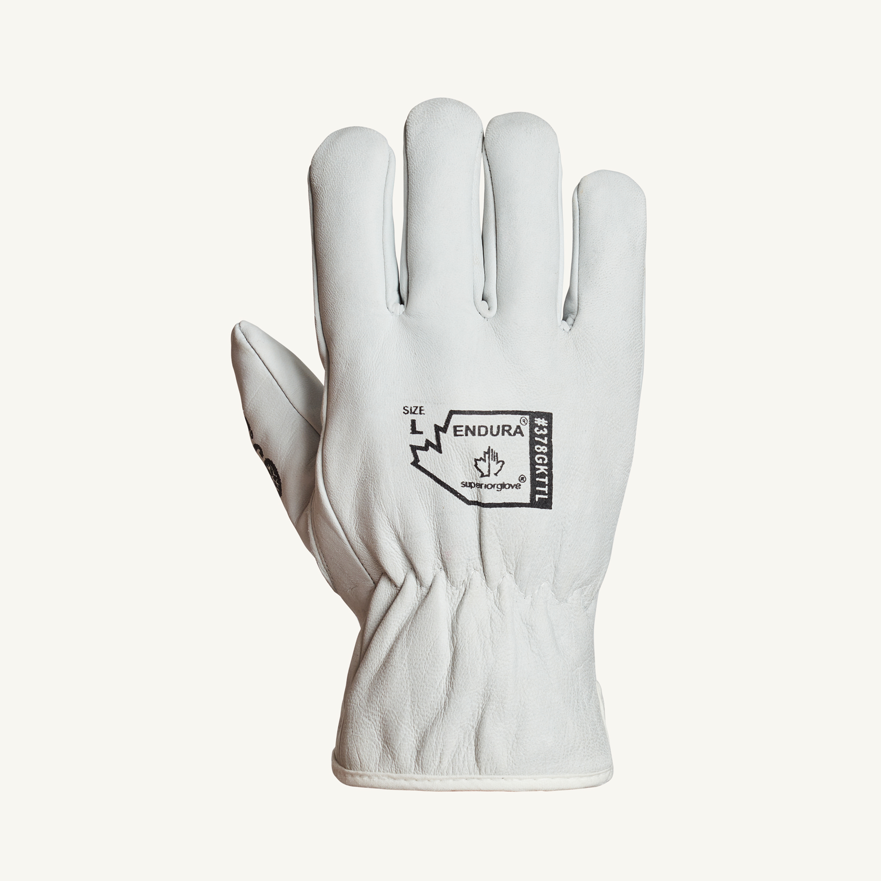 Endura® 378GKTTL Leather Winter Glove | White Goatskin Thinsulate
