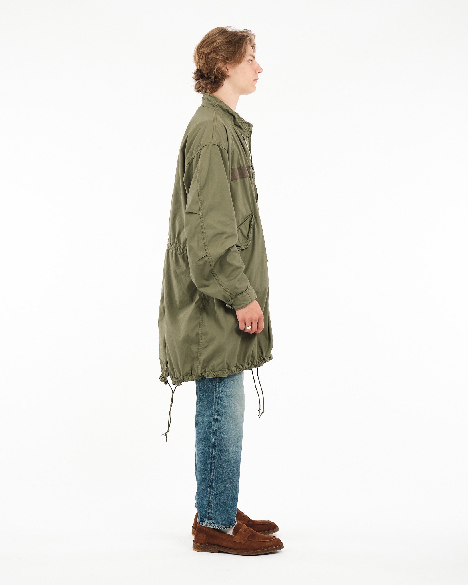 M-65 Fish Tail Coat Army Green by orSlow - Meadow
