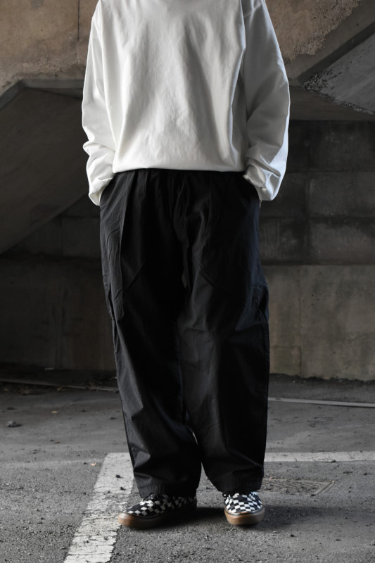 TEÄTORA (テアトラ) WALLET PANTS RESORT - P [BLACK]