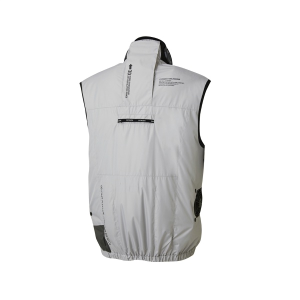 ハイブリットクールウェア ベストタイプ S シルバー EF92592S 極冷