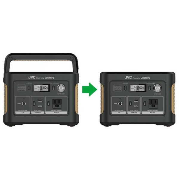 JVCポータブル電源 BN-RB10-C 充電池容量1002Wh 278,400mAh 333mm