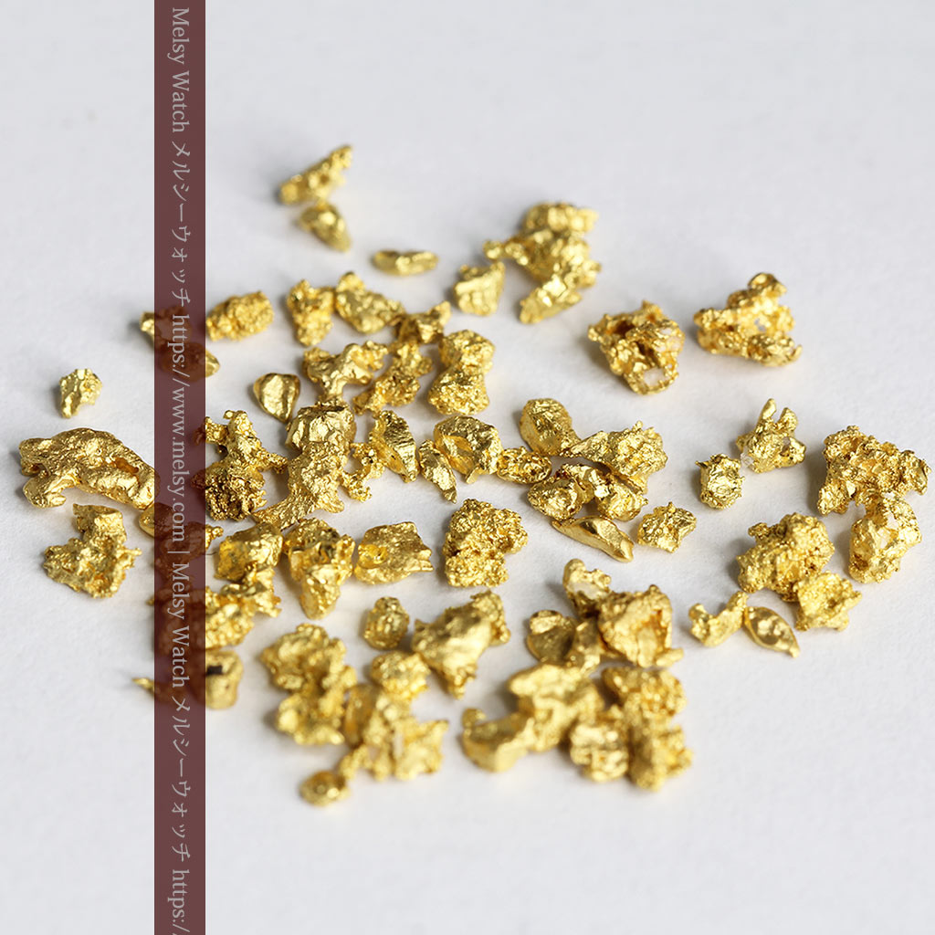4gの小さな粒のビクトリア州産自然金（販売済み） - 自然金と金塊販売