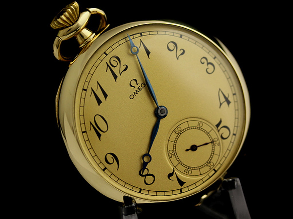 オメガ 14金無垢アンティーク懐中時計 【1931年製】