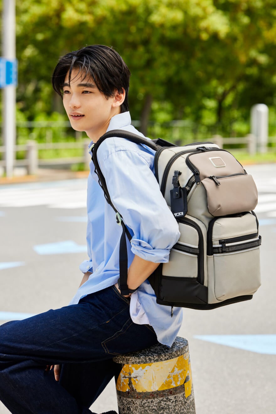 TUMI〈トゥミ〉の「ALPHA BRAVO」の新作は、オンもオフもどんなシーン