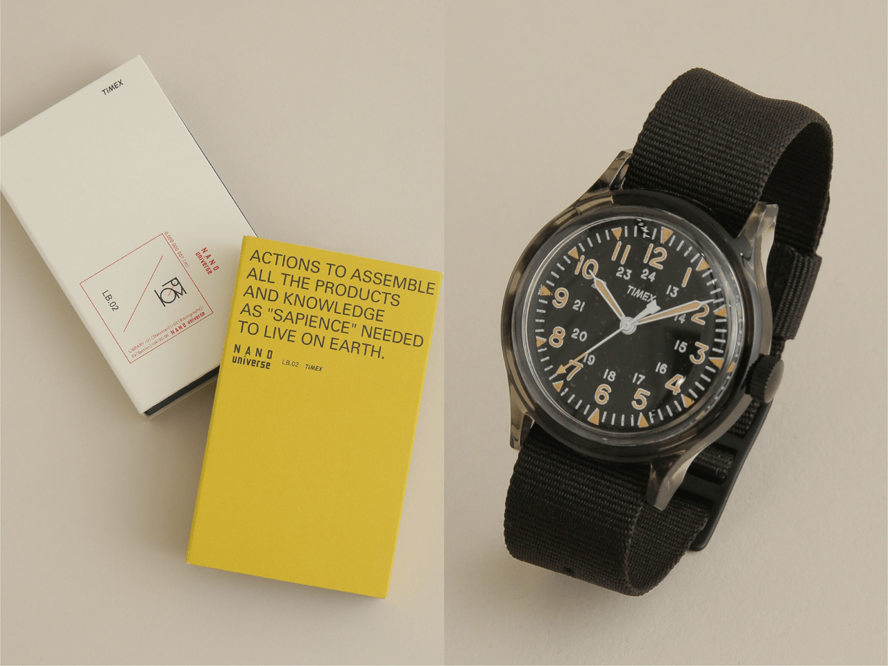 夏の手元にちょうどいい「名作TIMEX」。正解は、風格あふれるナノ