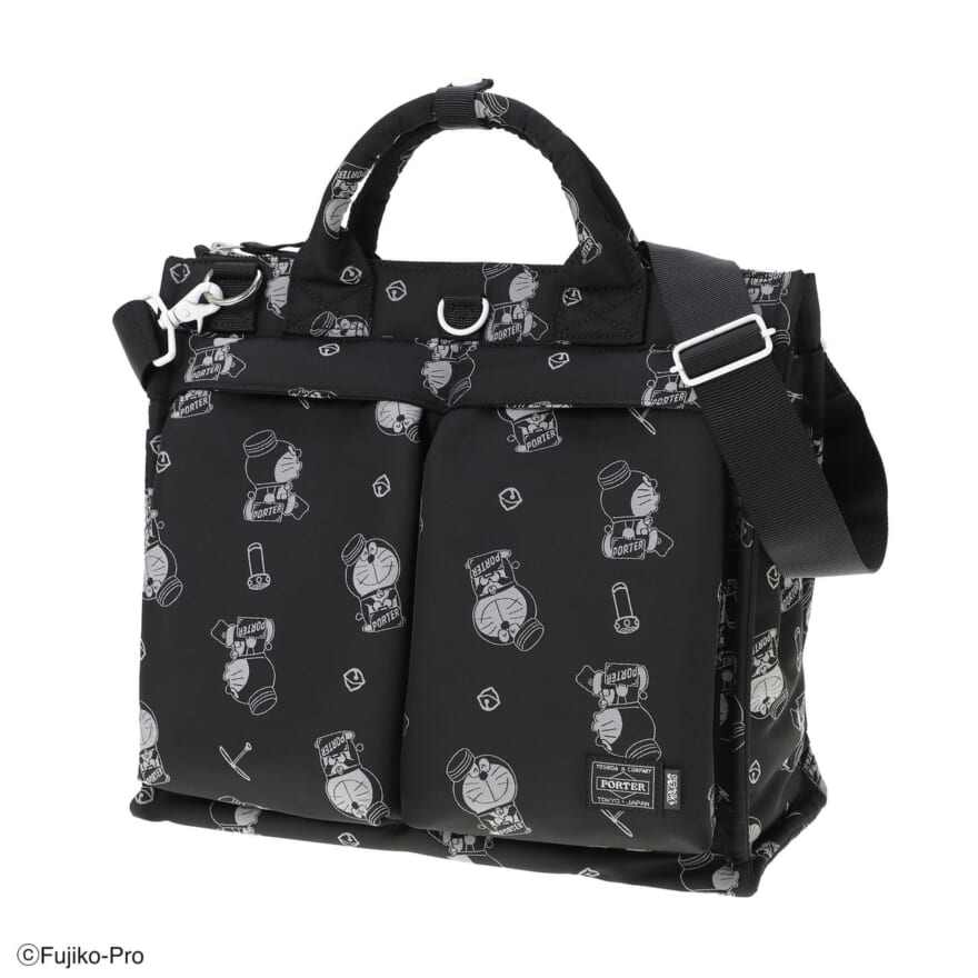 ポーター×ドラえもんの夢のコラボが実現！ ひみつ道具や鈴があしらわれ