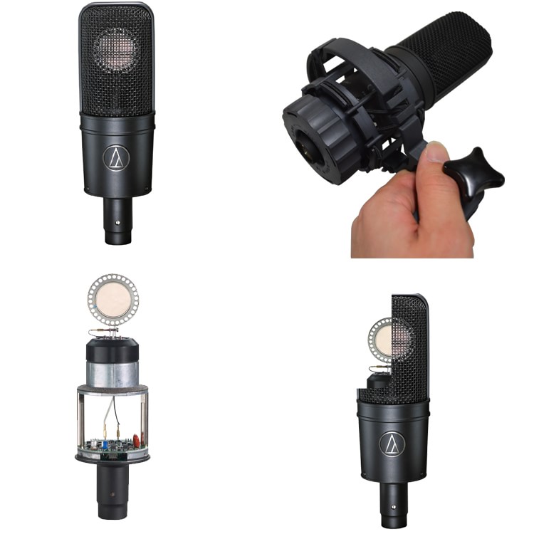 純正品交換】audio-technica コンデンサーマイク AT4040 (AKGショック