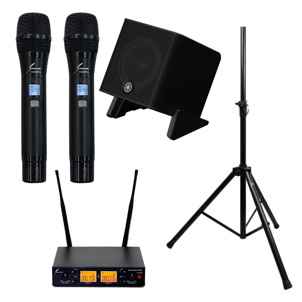 YAMAHA ポータブルPAシステム STAGEPAS 200(スピーカースタンド