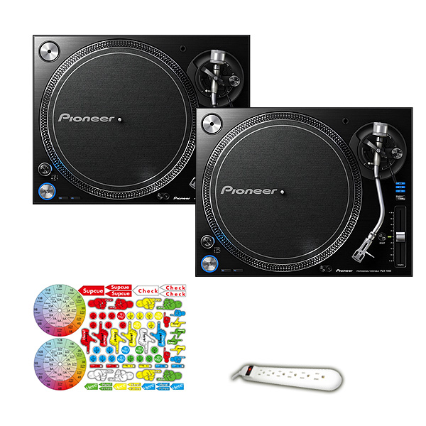 Pioneer DJ(パイオニア) ／ PLX-1000 2台セット 6大特典セット の激安