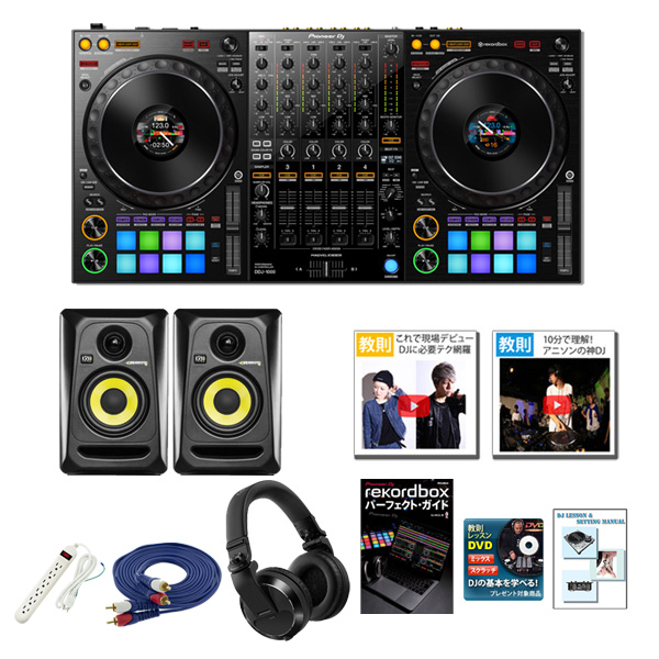 Pioneer DJ(パイオニア) ／ DDJ-1000 ／RP4G3＆HDJ-X7-K DJスタート