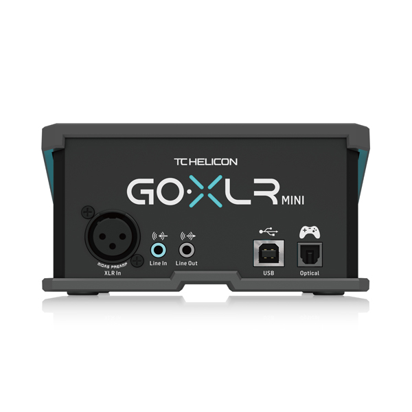 TC HELICON(テｨーシーヘリコン) ／ GO XLR mini ／ ゲーム 配信
