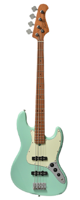 Bacchus(バッカス) ／ BJB-1-RSM／M BLK エレキベース ローステッド